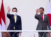 Presiden Jokowi Sambut PM Jepang Fumio Kishida di Istana Bogor