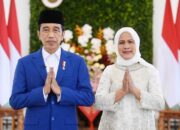 Presiden Jokowi dan Ibu Iriana Sampaikan Ucapan Selamat Idul fitri 1443 Hijriah