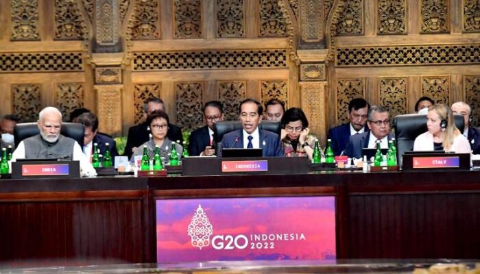 Buka KTT G20, Presiden Jokowi: Mata Dunia Tertuju pada Kita, G20 Harus Berhasil