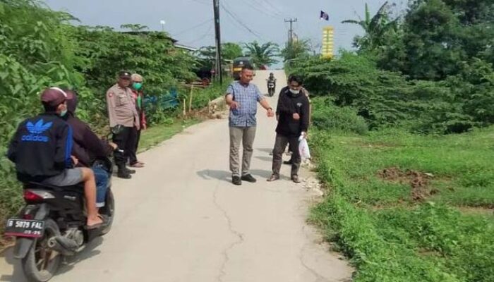 Polsek Cikarang Barat Olah TKP Pencurian dengan Kekerasan