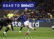 Hasil Leg 1 Semifinal Liga Champions AC Milan vs Inter Milan, Skor 0-2