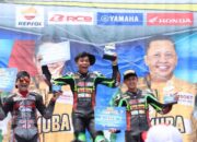 Atlet Binaan PPLP-D Dispopar Muba Sabet Juara Umum Motoprix 2023