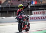 Pembalap Aprillia Aleix Espargaro Juara Sprint Race MotoGP Catalunya 2023