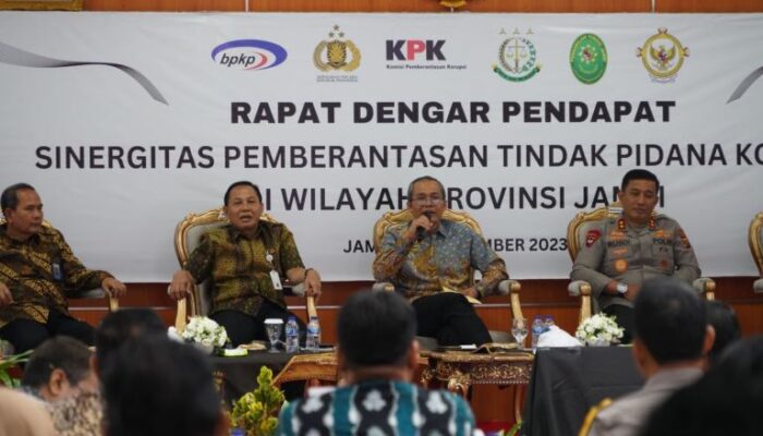 Sinergitas Pemberantasan Korupsi, KPK Gelar RDP Bersama APH di Jambi