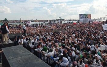 Kampanye Akbar di Palembang, Anies Baswedan Disambut Antusias Warga